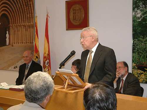 Conferencia del Prof. Ciriaco Morón Arroyo