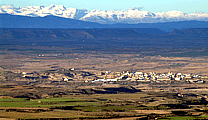 Landscape from Sijena's sierra (November)