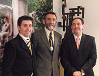 Alfonso Salillas, Bizén d'o Río y Sergio Baches